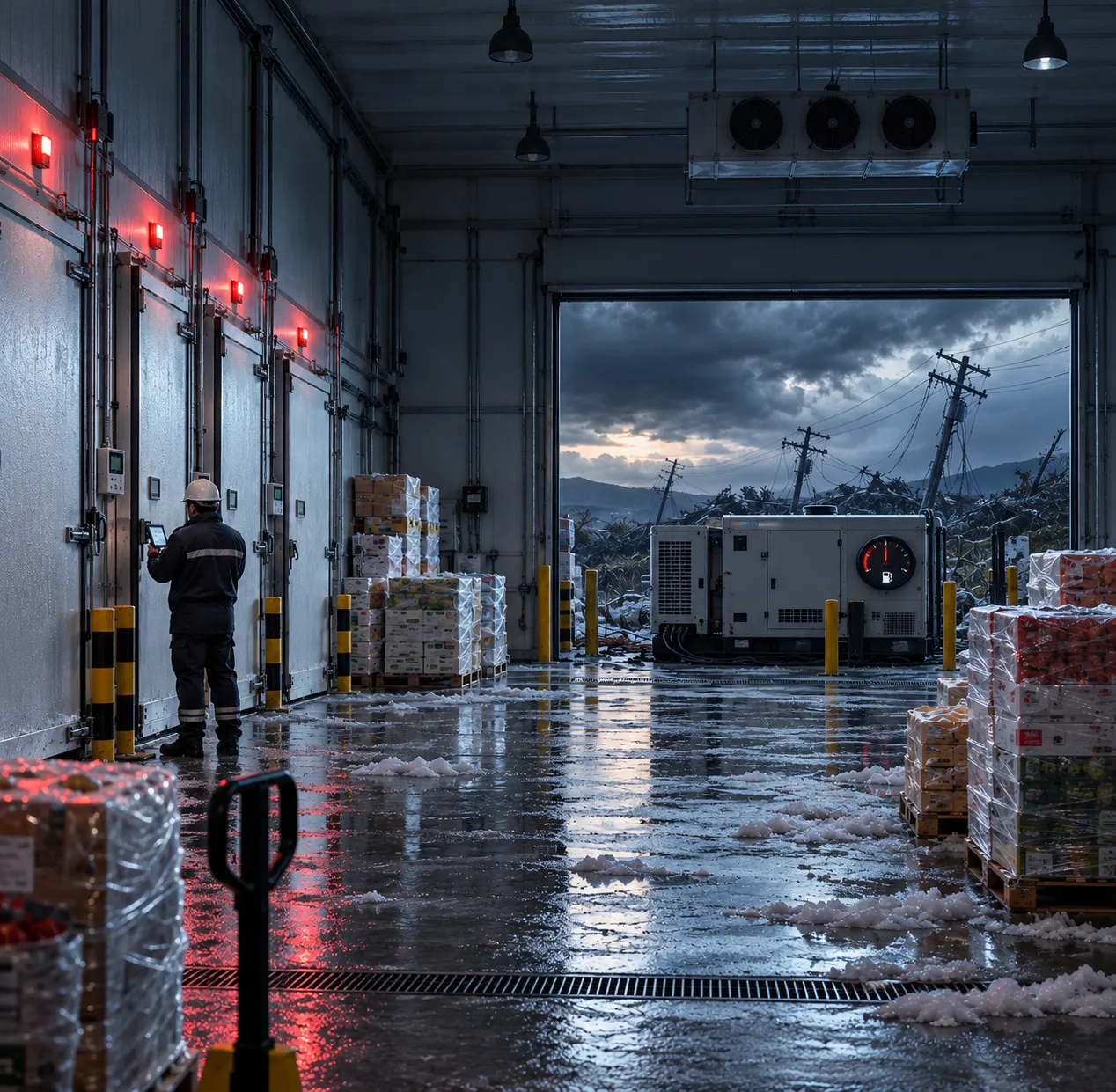 7 Gün Elektrik Kesilirse Soğuk Hava Depolarında Ne Olur?