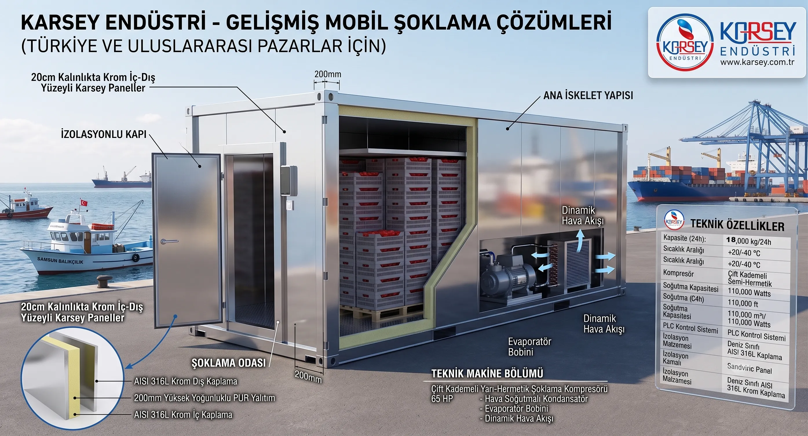 Konteyner Tip Mobil Şoklama Üniteleri-Seyyar Şoklama Devrimi!