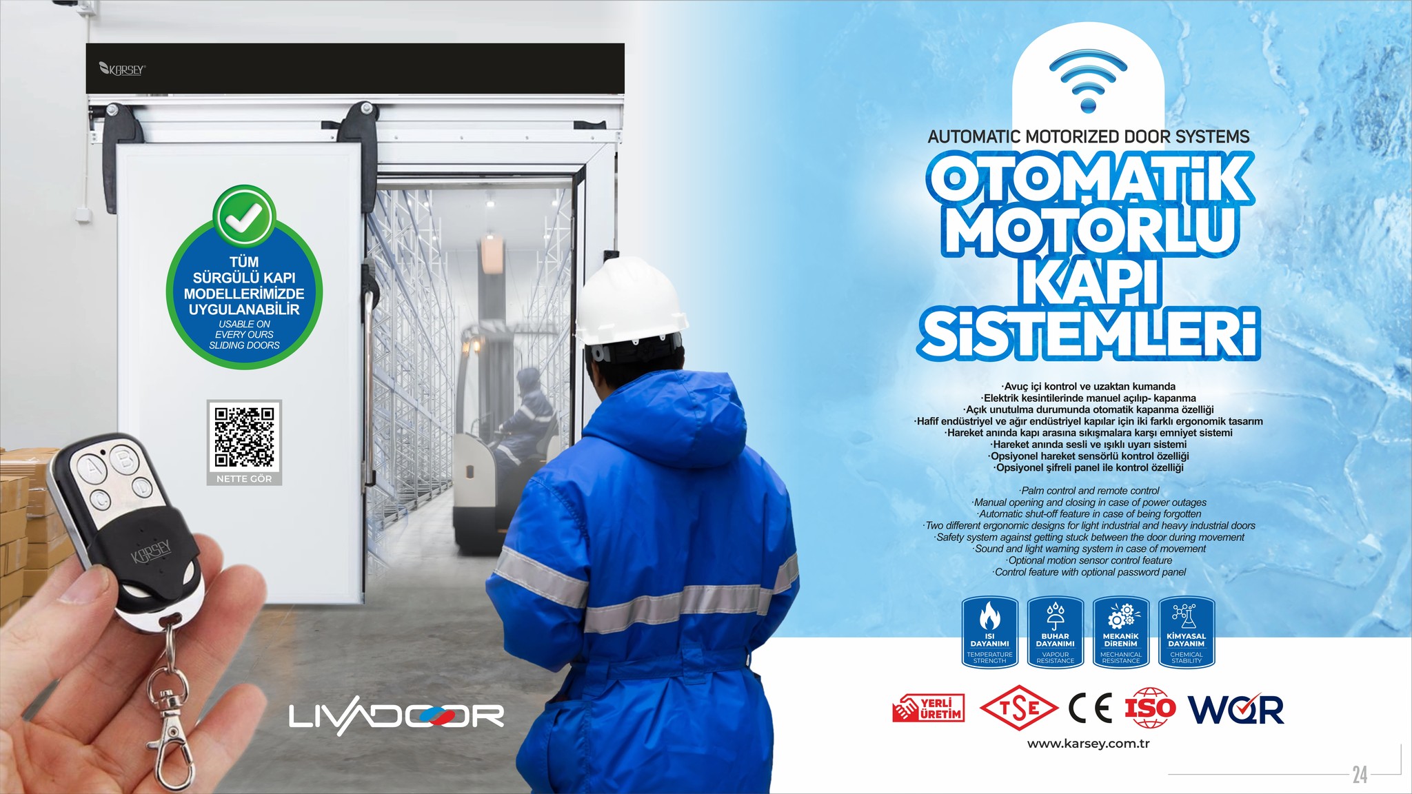 Endüstriyel Alanlarda Verimlilik: Karsey Otomatik Motorlu Kapı Sistemleri