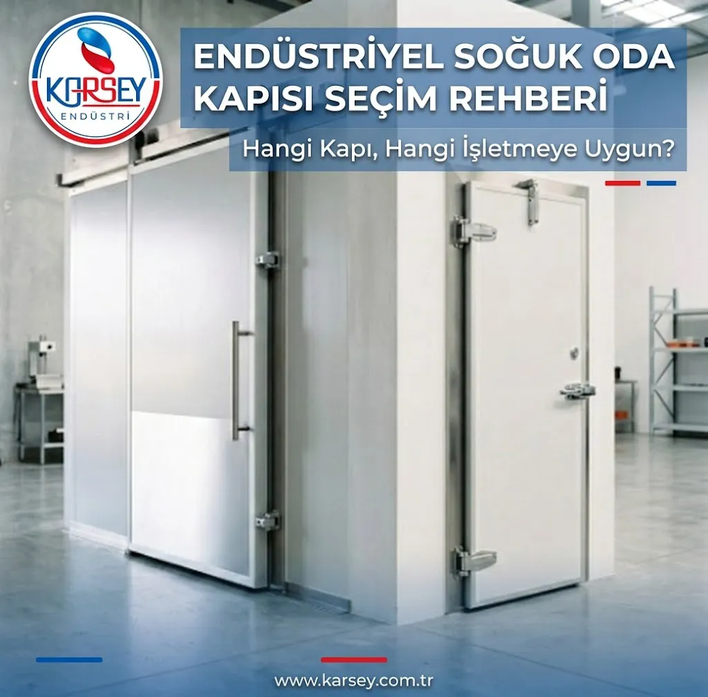 Endüstriyel Soğuk Oda Kapısı Seçim Rehberi: Hangi Kapı, Hangi İşletmeye Uygun?