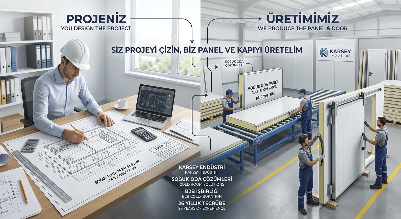 Siz Projeyi Çizin, Biz Paneli ve Kapıyı Üretelim