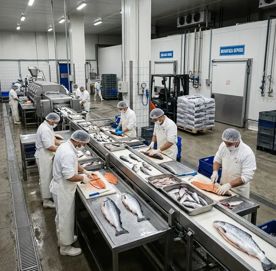 Su ürünleri muhafaza