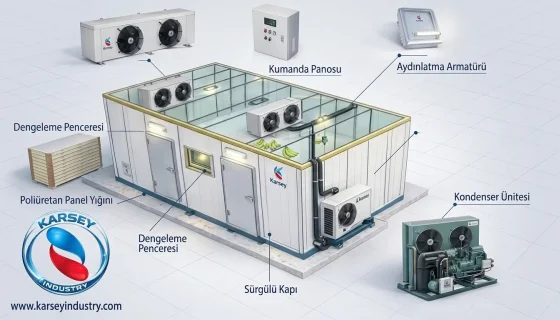 Muz Sarartma Tesisi Projelendirme