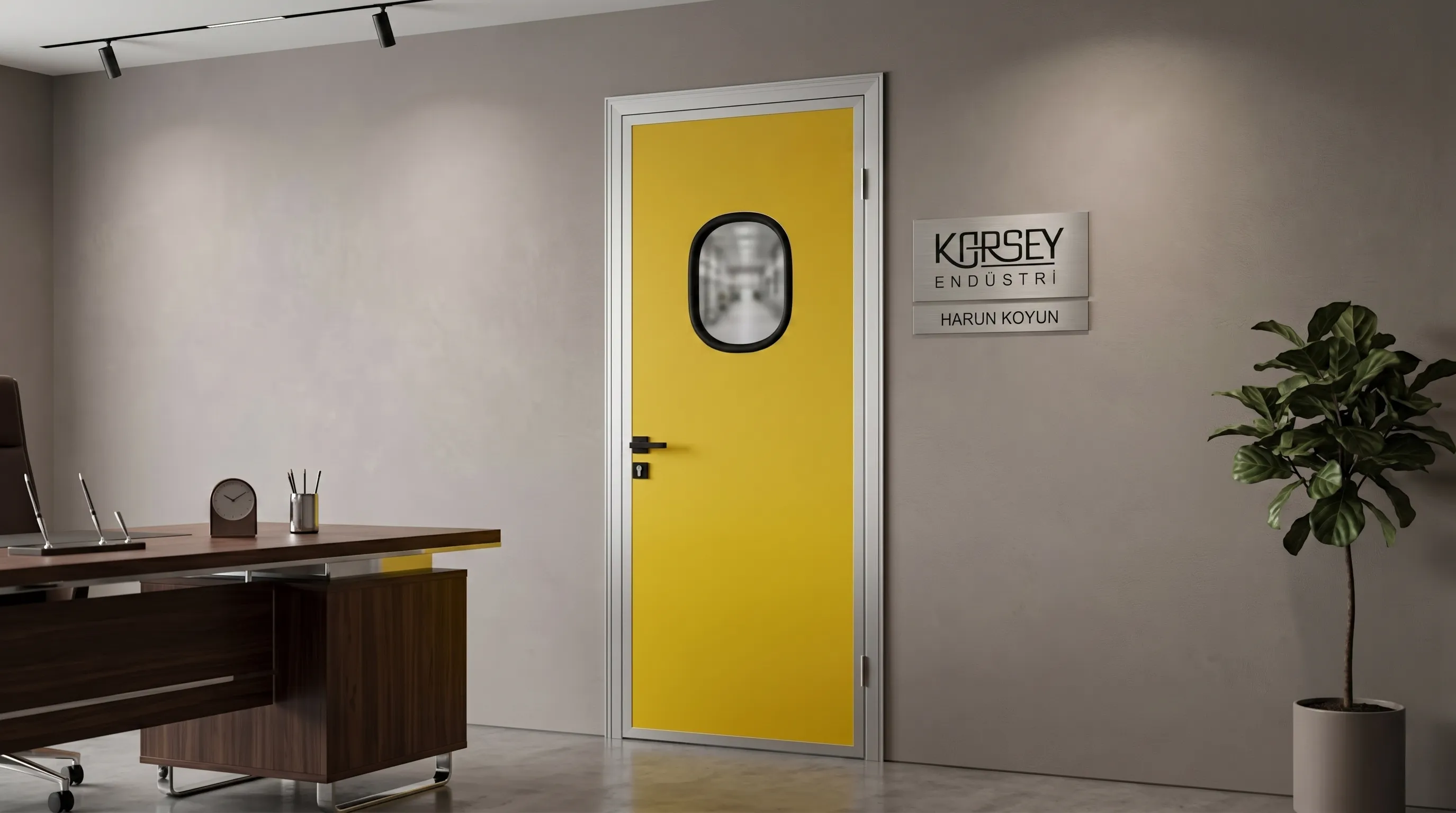 Karsey Endüstri Fonksiyonel Ofis Kapısı Modelleri: Şıklık ve Dayanıklılık Bir Arada